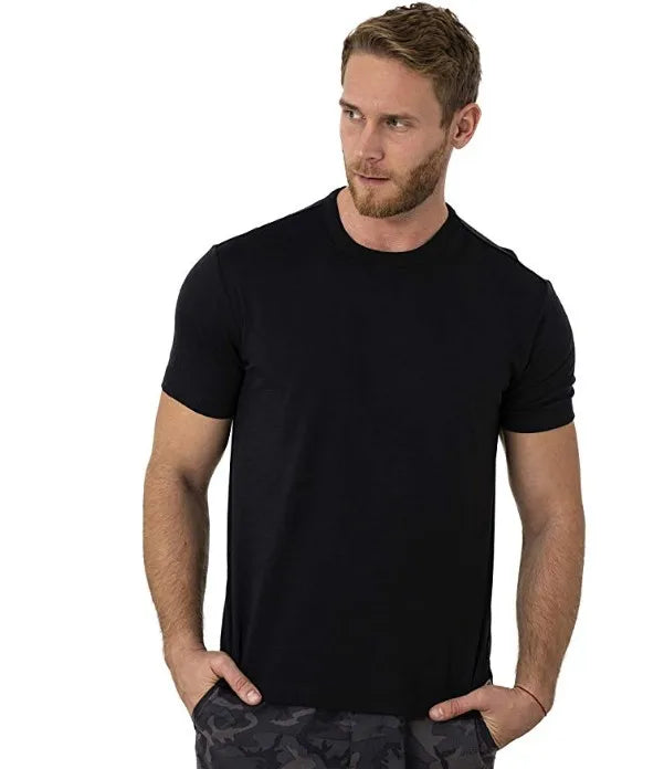 100% Merino Wool T Shirt Men Merino Wool T Shirt Base Layer Merino Wool Shirt Soft Wicking Breathable Anti-Odor No-itch USA Size