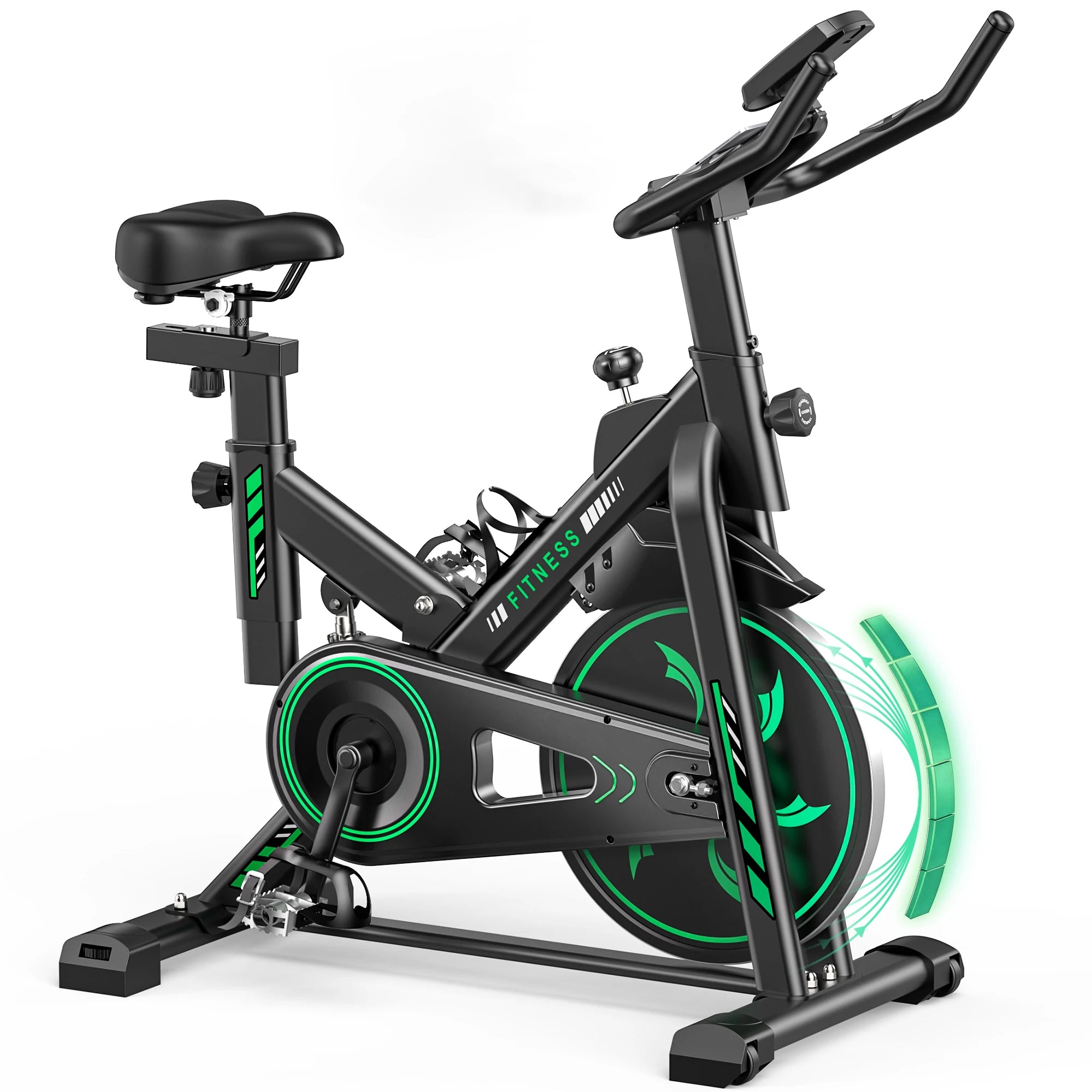 Formill QK101 10KG Flywheel 265lbs Friction & QK116C 12KG Flywheel 287lbs Magnetic Bicycle, Belt Drive, Display, Home Cardio