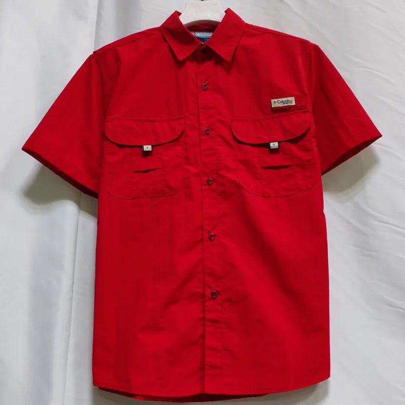 Camisas de hombre Masculina Shirt Man Chemises Hommes men's shirts menswear clothing waikiki homme short-sleeved shirt incerun