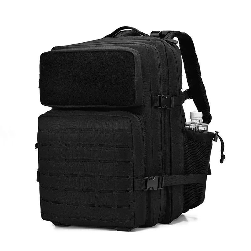 45L Men's Outdoor backpack Molle Backpack Hiking Backpack with bottle Stand Outdoor Hiking bag Fitness Backpack