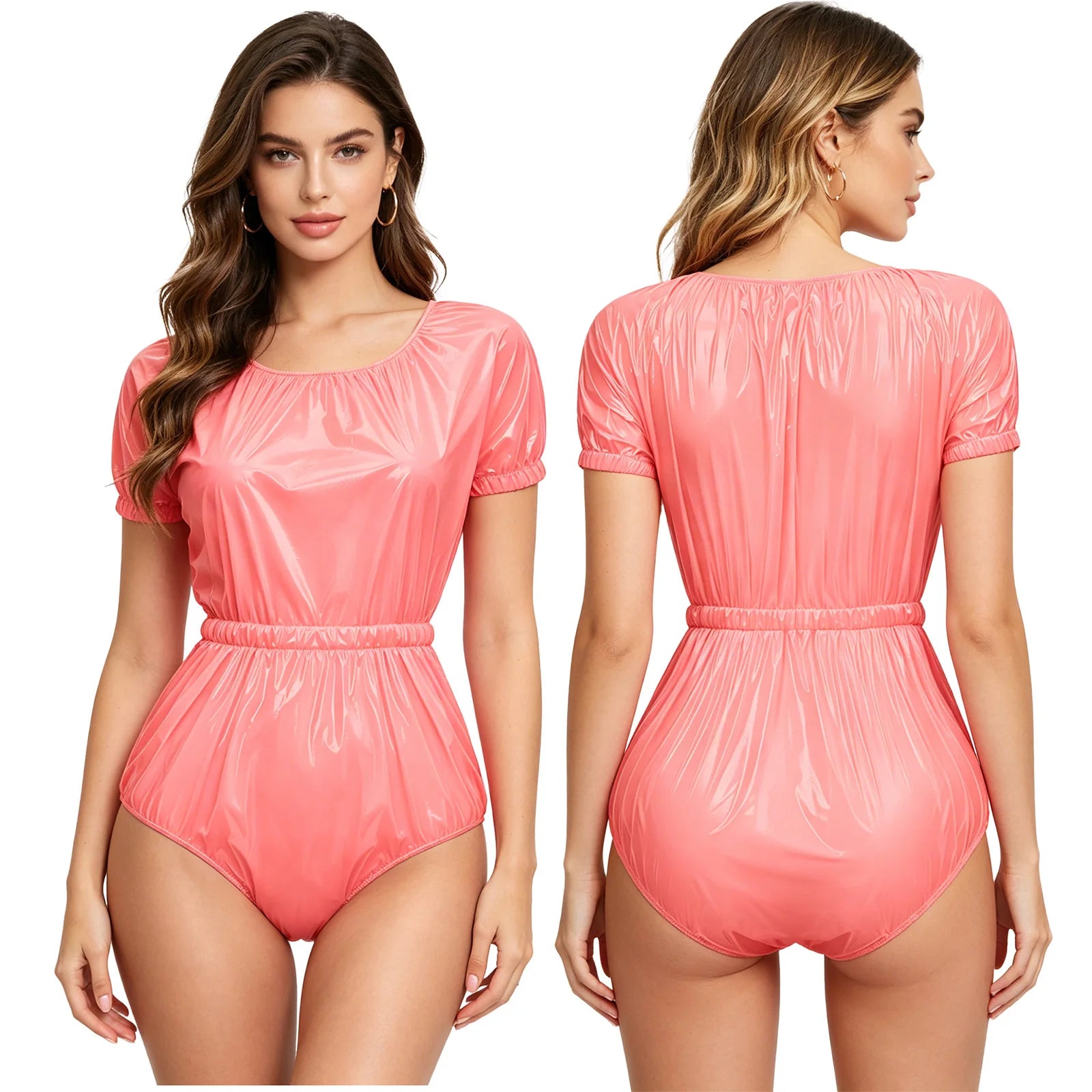Men Women Waterproof Bodysuit Washable Leak-proof Diaper Cover Swimwear Clubwear Elderly Alzheimer Bedridden Adaptive Clothing