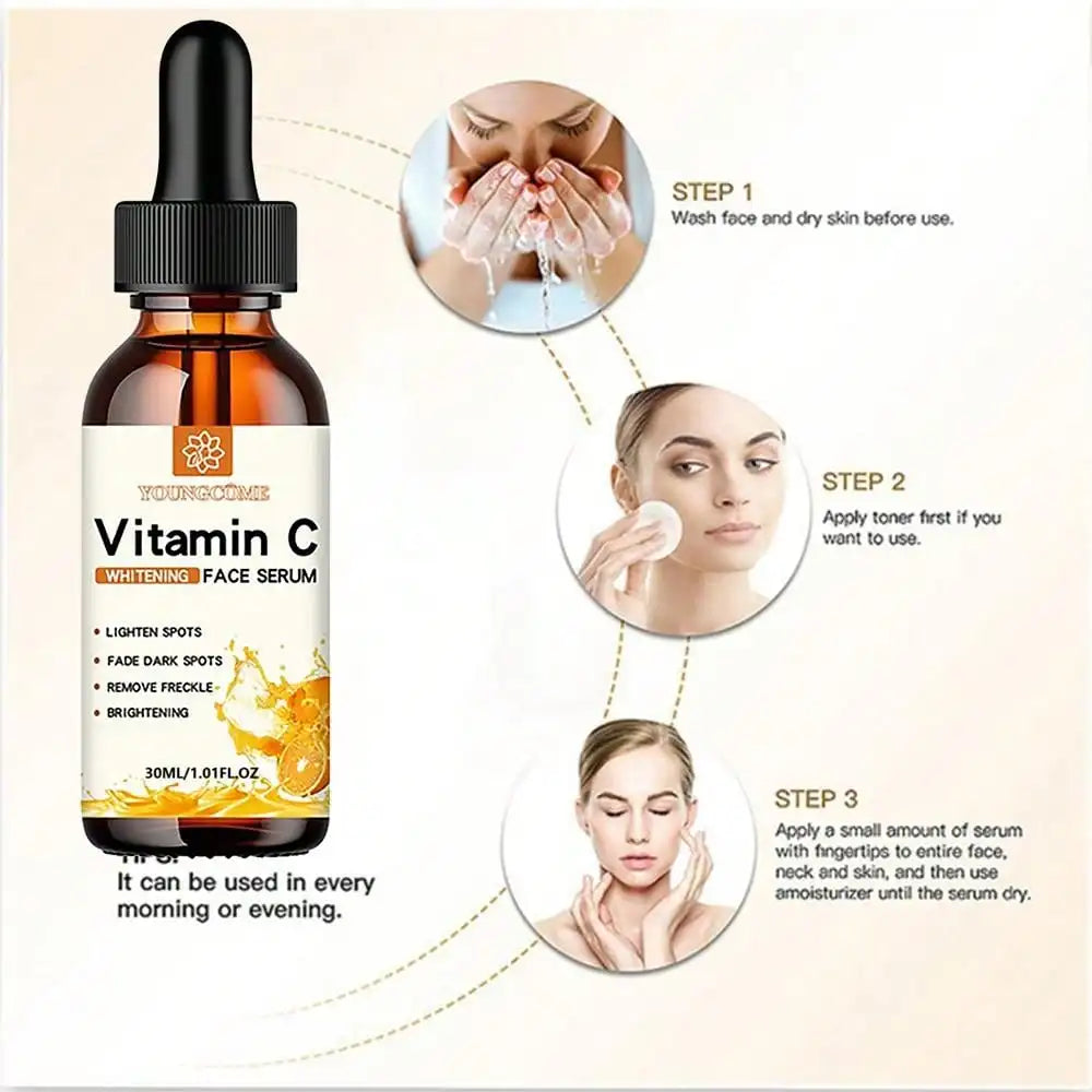 ClearSpot Vitamin C + Hyaluronic Acid Serum 30ml