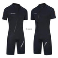 2mm Neoprene Wetsuit Short Sleeved Jumpsuit Sun Protection Warm Surfing Snorkeling Swimming Diving Suit Thickened Swimsuit