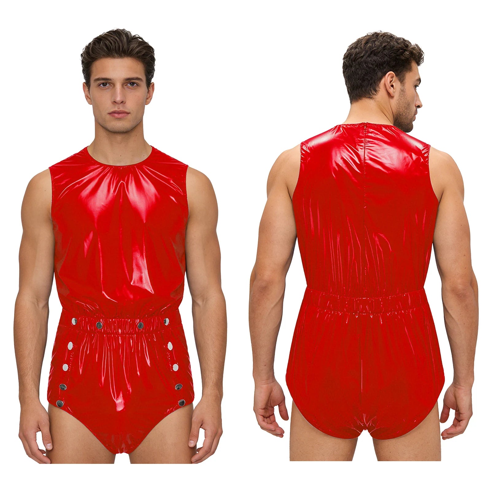 Men Women Waterproof Bodysuit Washable Leak-proof Diaper Cover Swimwear Clubwear Elderly Alzheimer Bedridden Adaptive Clothing
