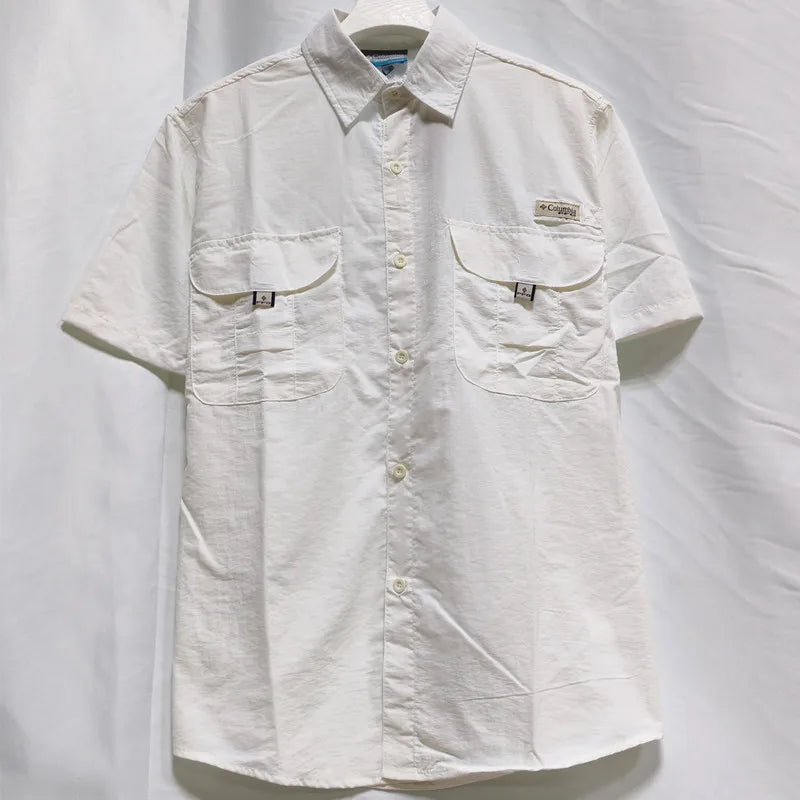 Camisas de hombre Masculina Shirt Man Chemises Hommes men's shirts menswear clothing waikiki homme short-sleeved shirt incerun