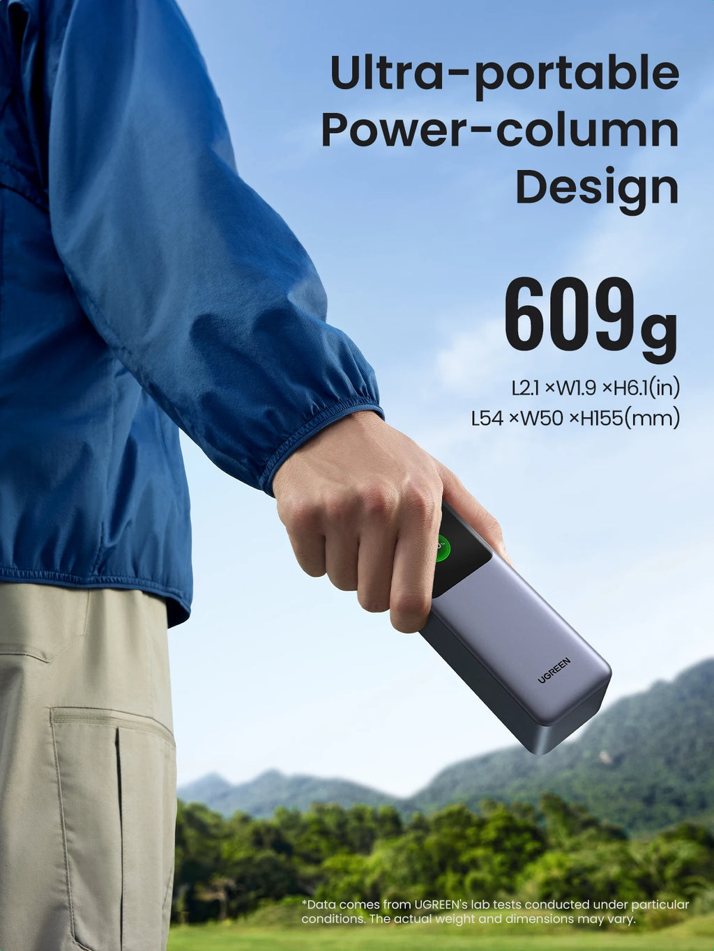 [KC Certification] UGREEN 200W Fast Charging Power Bank 25000mAh PD PowerBank for Laptop Notebook Fast Charge External Battery
