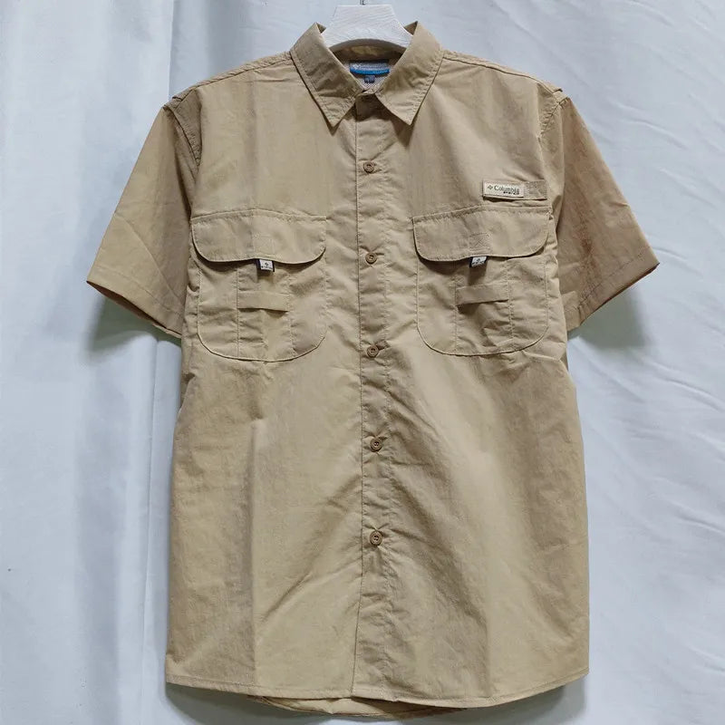 Camisas de hombre Masculina Shirt Man Chemises Hommes men's shirts menswear clothing waikiki homme short-sleeved shirt incerun