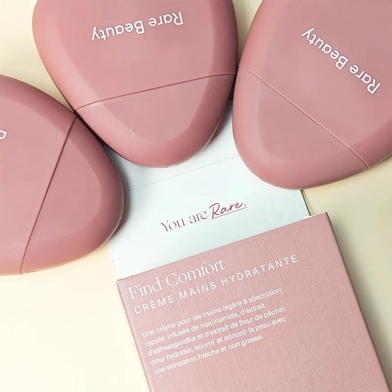 New Rare Beauty Hand Cream Repair Skin Blusher Hydrating Contour Highlight Concealer Smooth Lightweight Makeup Mirror Cosmetics