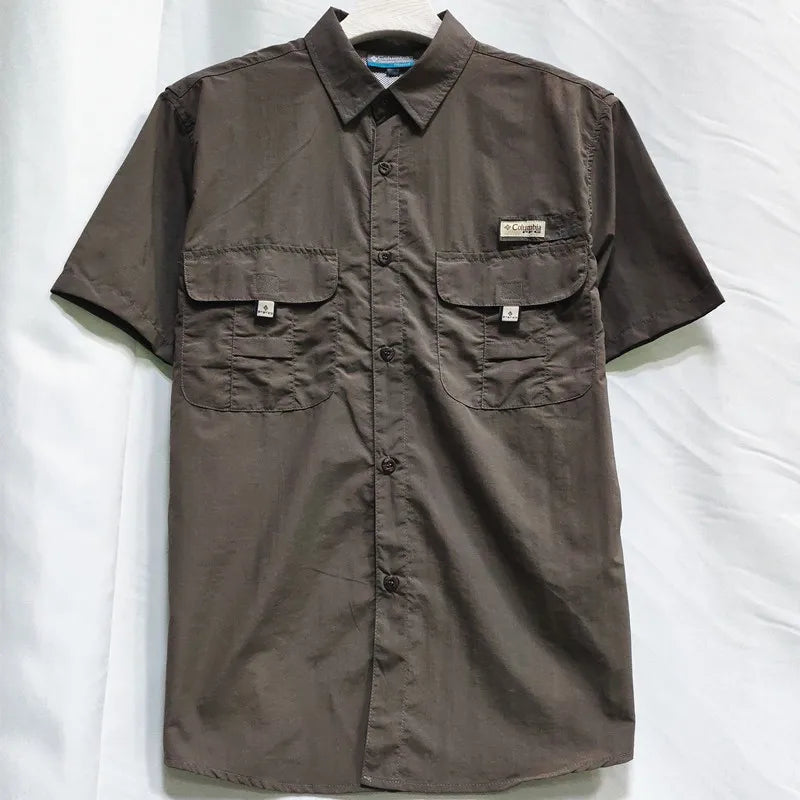 Camisas de hombre Masculina Shirt Man Chemises Hommes men's shirts menswear clothing waikiki homme short-sleeved shirt incerun