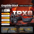 POLVCDG Bone Conduction Bluetooth Earphones 32GB Memory IPX8 Swimming Earphones Bluetooth 5.4 Silicone Material 2024 New X16